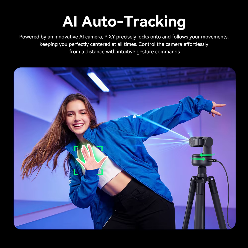 Sistema de AI Auto Tracking da webcam EMEET PIXY
