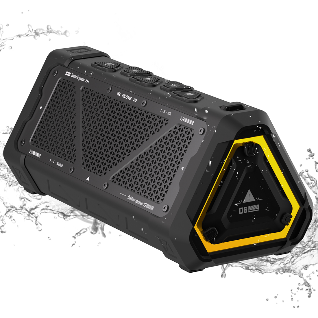 MLOVE P3 – Coluna Bluetooth 40W IPX7 Vale a Pena?