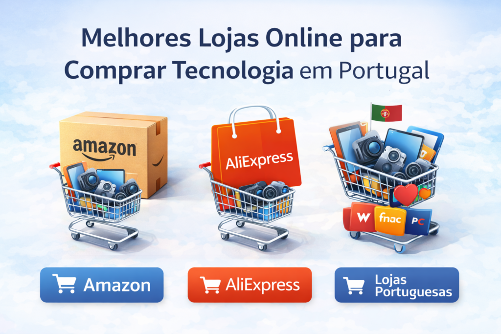 Melhores lojas online de tecnologia em Portugal para comprar com segurança