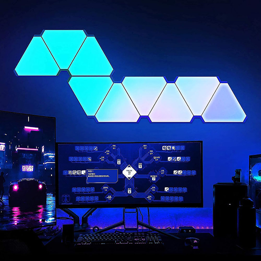 Painéis Triangulares LED RGB para Parede – Vale a Pena?