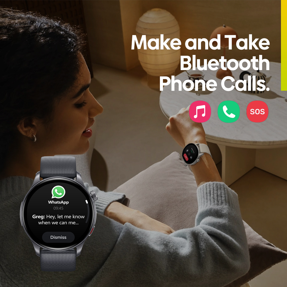 Zeblaze Btalk 3 com chamadas Bluetooth diretamente no smartwatch