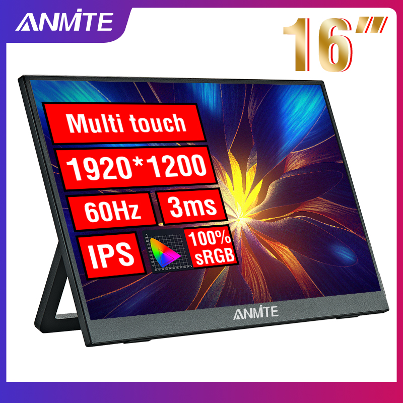 Monitor portátil Anmite 16 polegadas no AliExpress: vale a pena comprar?