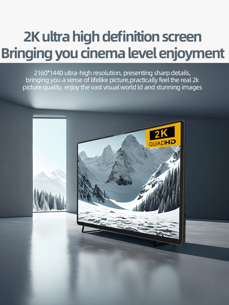 Monitor portátil ZSUS 14 polegadas 2K com imagem detalhada, HDR e painel IPS 100% sRGB